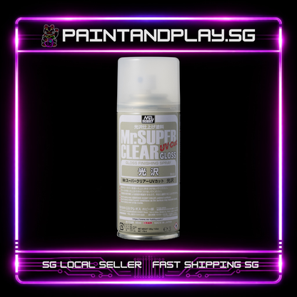 MR HOBBY: SURFACERS & TOP COATS SPRAYS