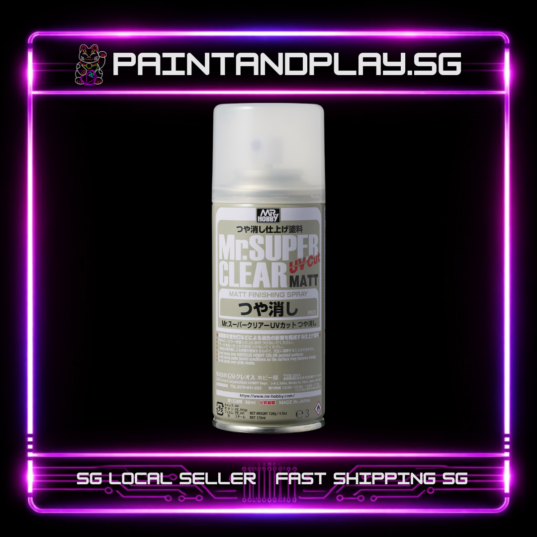 MR HOBBY: SURFACERS & TOP COATS SPRAYS