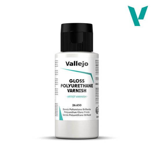 VALLEJO GLOSS POLYURETHANE VARNISH (60ML)