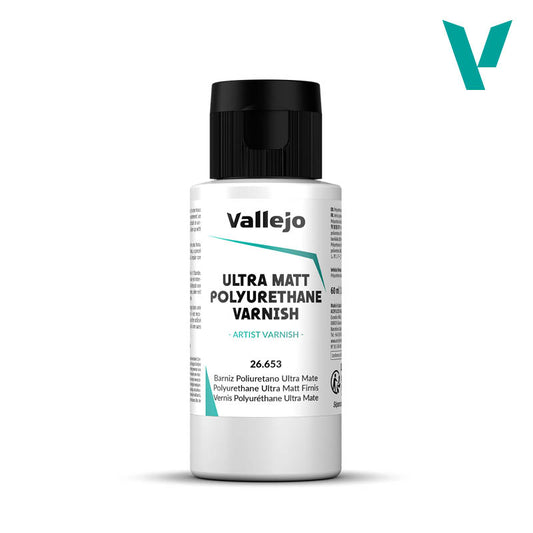 VALLEJO ULTRA MATT POLYURETHANE VARNISH (60ML)