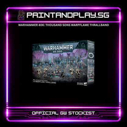 WARHAMMER 40K: THOUSAND SONS WARPFLAME THRALLBAND BOXED SET