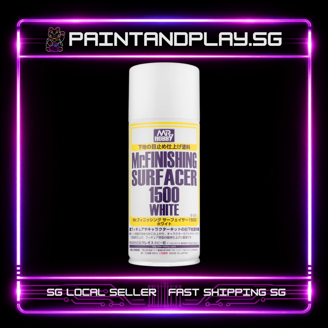 MR HOBBY: SURFACERS & TOP COATS SPRAYS