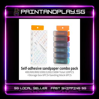 DSPIAE: XSP-S01 SELF-ADHESIVE SANDPAPER SET