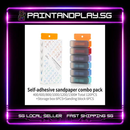 DSPIAE: XSP-S01 SELF-ADHESIVE SANDPAPER SET